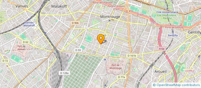 localisation de l'entreprise A LA BONNE TABLE  MONTROUGE