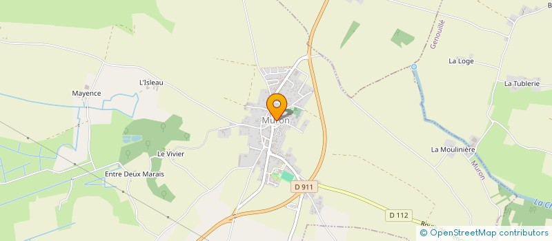 localisation de l'entreprise A LA BONNE TABLE  MURON