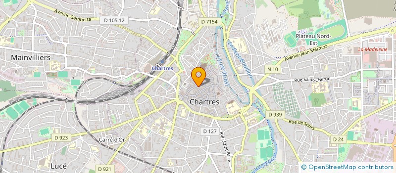 localisation de l'entreprise A LA BOTTE D'OR  CHARTRES