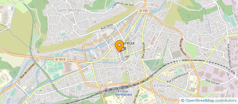 localisation de l'entreprise A LA BRIOCHE CHAUDE à EVREUX