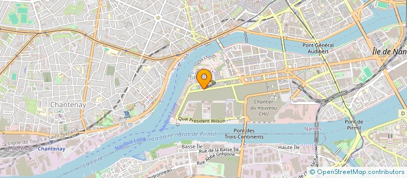 localisation de l'entreprise A LA CANOP' à NANTES