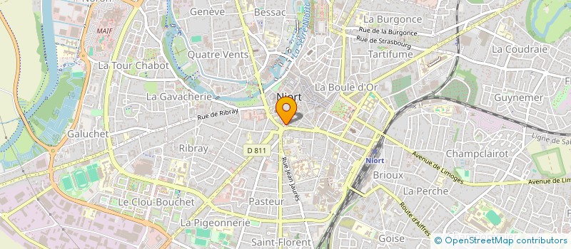 localisation de l'entreprise A LA CASA  NIORT