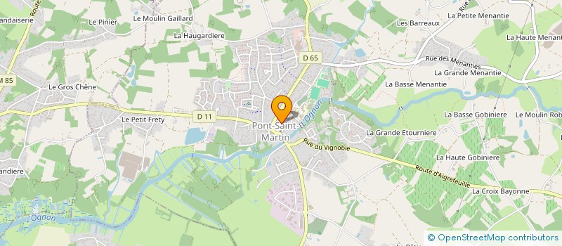 localisation de l'entreprise A LA CASA DEL PIZZA  PONT-SAINT-MARTIN