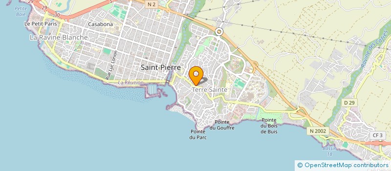 localisation de l'entreprise A LA CASE NOUT GRAMOUN  SAINT-PIERRE