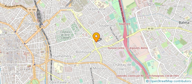 localisation de l'entreprise A LA CLAIRE FENETRE à TOULOUSE