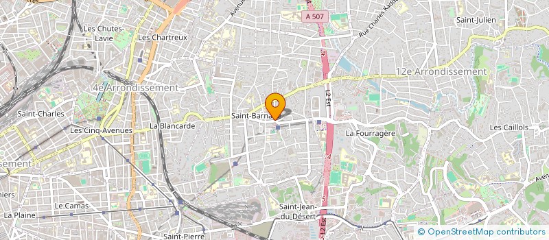 localisation de l'entreprise A LA CLE DES CHAMPS à MARSEILLE