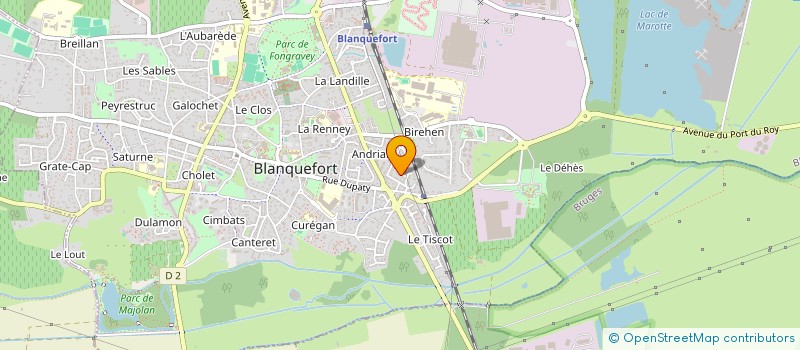 localisation de l'entreprise A LA CLEF à BLANQUEFORT