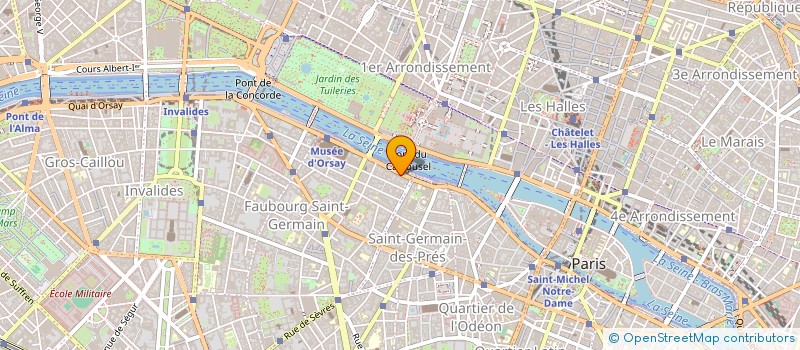 localisation de l'entreprise A LA COMPAG DES SERRUR PLOMBI ST-GERMAIN à PARIS