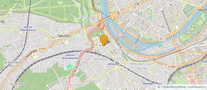 localisation de l'entreprise A LA COOL & CIE  MEUDON