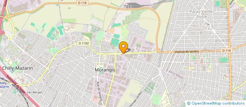 localisation de l'entreprise A LA COTE DE BOEUF à MORANGIS