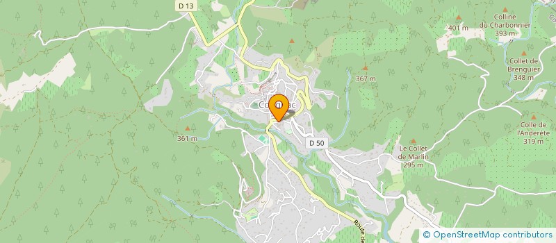 localisation de l'entreprise A LA CROISEE DES CHEMINS  ENTRECASTEAUX