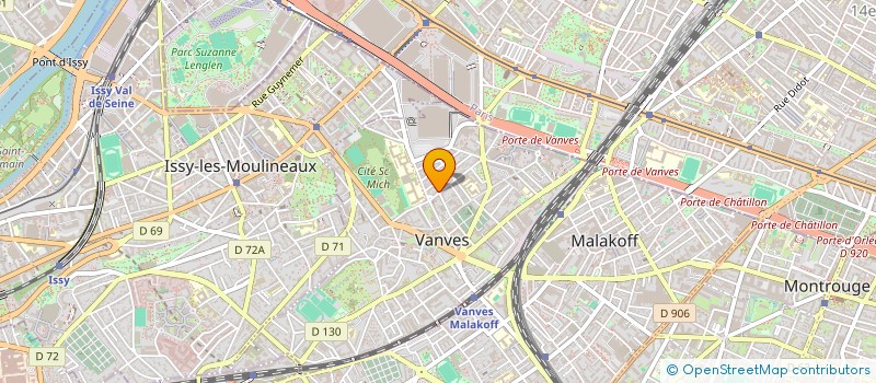 localisation de l'entreprise A LA CROISEE DES MOTS à VANVES