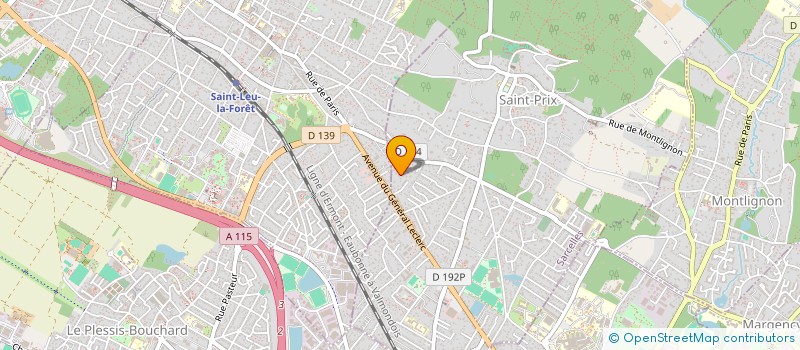 localisation de l'entreprise A LA CROISEE DES MOTS à SAINT-PRIX