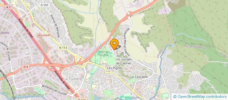 localisation de l'entreprise A LA CROIX DU SUD à VITROLLES