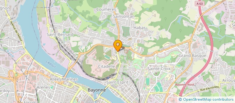 localisation de l'entreprise A LA DECOUVERTE à BAYONNE