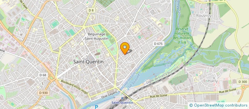 localisation de l'entreprise A LA DECOUVERTE DE LA MUSIQUE à SAINT-QUENTIN