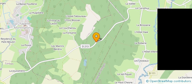 localisation de l'entreprise A LA DECOUVERTE DE LA NATURE à COUR-MAUGIS SUR HUISNE