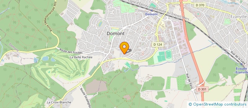 localisation de l'entreprise A LA DECOUVERTE DE PARIS, DU VAL D'OISE ET DE L'OISE  DOMONT