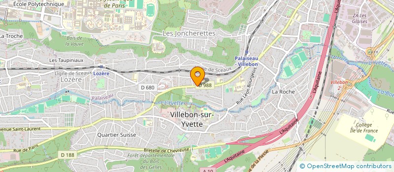 localisation de l'entreprise A LA DECOUVERTE DU PLATEAU DE PALAISEAU à PALAISEAU