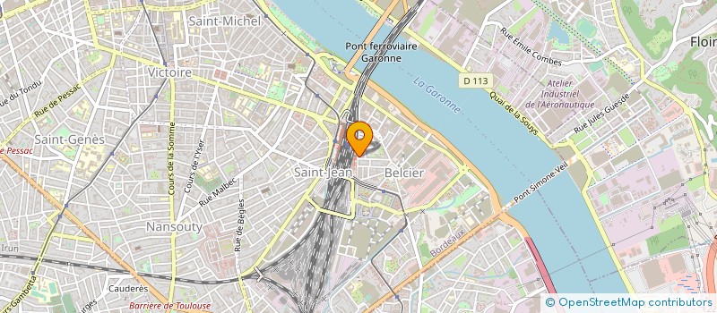 localisation de l'entreprise A LA DEROBEE PRODUCTIONS à BORDEAUX