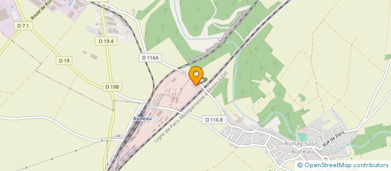 localisation de l'entreprise A LA DISTILLERIE à GARANCIERES-EN-BEAUCE