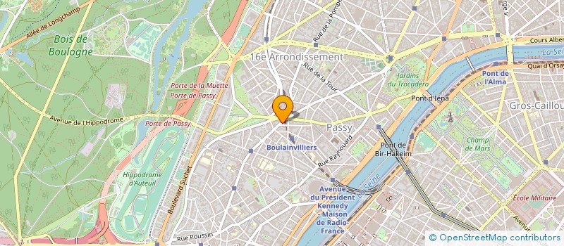 localisation de l'entreprise A LA FLUTE ENCHANTEE à PARIS