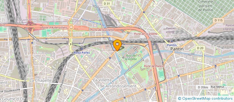 localisation de l'entreprise A LA FOLIE  PARIS