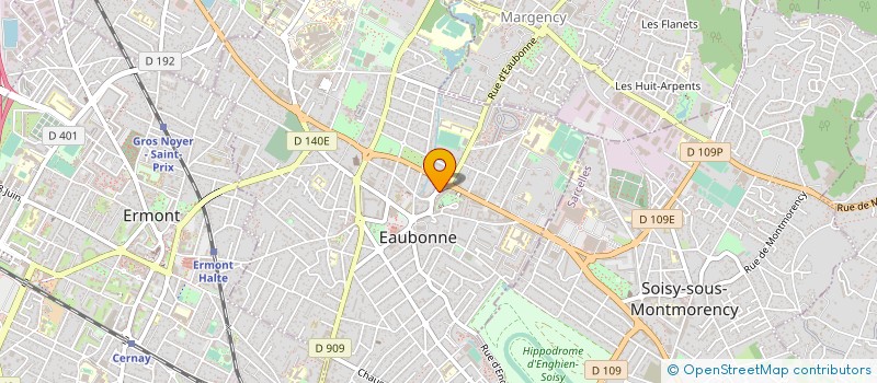 localisation de l'entreprise A LA FORTERESSE à EAUBONNE