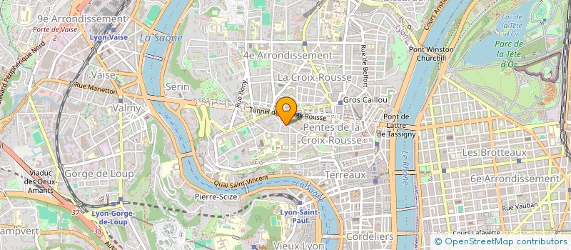 localisation de l'entreprise A LA FORTUNE DES MOTS à LYON