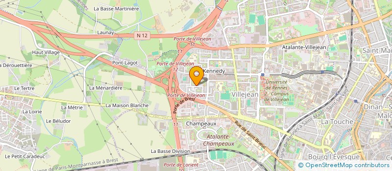 localisation de l'entreprise A LA FRANCAISE  RENNES