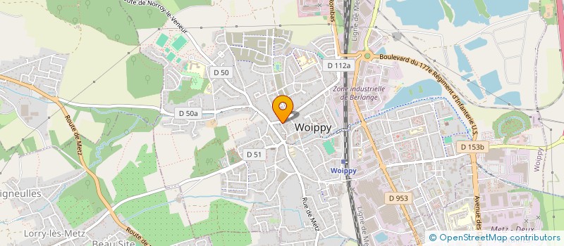 localisation de l'entreprise A LA GERBE D OR à WOIPPY