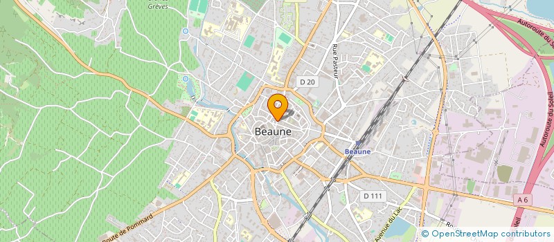 localisation de l'entreprise A LA GITANE à BEAUNE