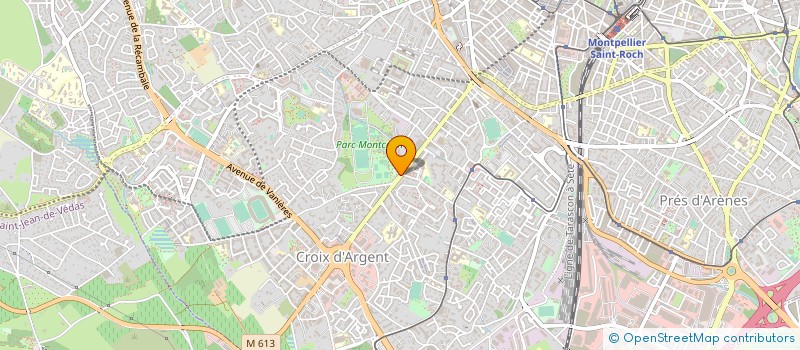 localisation de l'entreprise A LA LAVERIE DENIS à MONTPELLIER