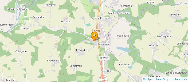 localisation de l'entreprise A LA LETTRE ETERNELLE  CLEGUER