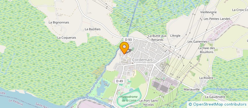 localisation de l'entreprise A LA LOUCHE à VIGNEUX DE BRETAGNE