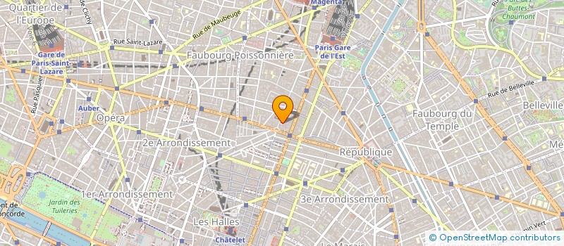 localisation de l'entreprise A LA LUNA  PARIS