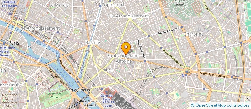 localisation de l'entreprise A LA MAIN D'ART  PARIS