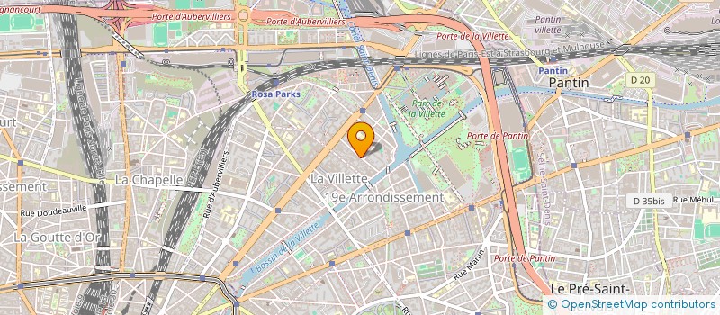 localisation de l'entreprise A LA MAISON DU 19 RDN  PARIS