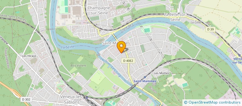 localisation de l'entreprise A LA MANIERE DE SIEUR BIMONT  SAINT-MAMMES