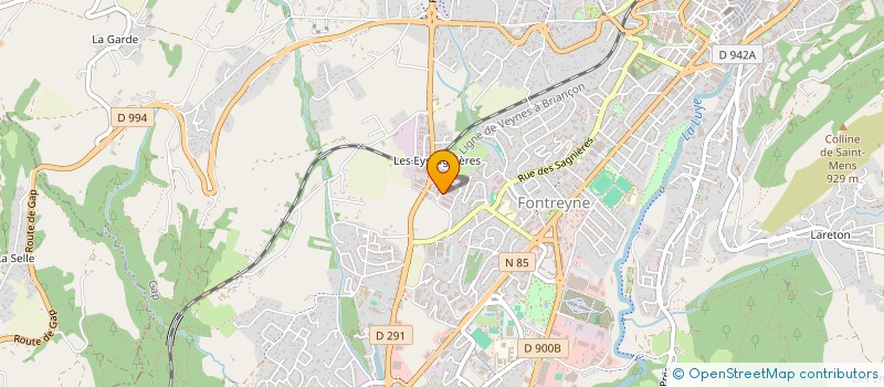 localisation de l'entreprise A LA MANO  GAP