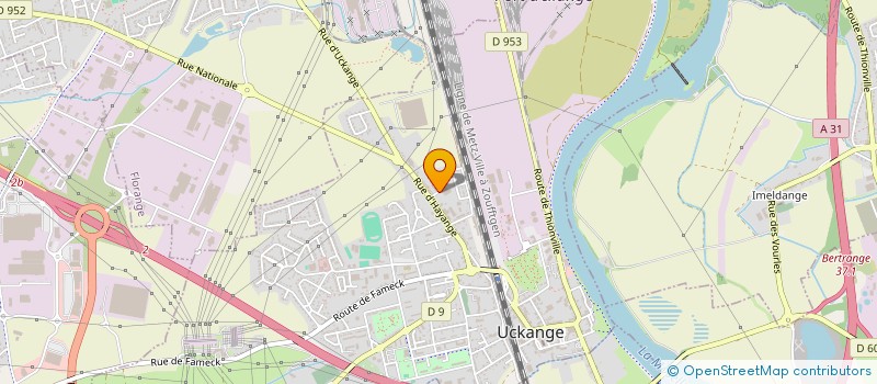 localisation de l'entreprise A LA MIE DOREE à UCKANGE