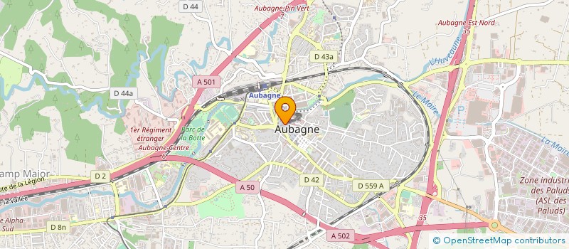 localisation de l'entreprise A LA MINUTE à AUBAGNE