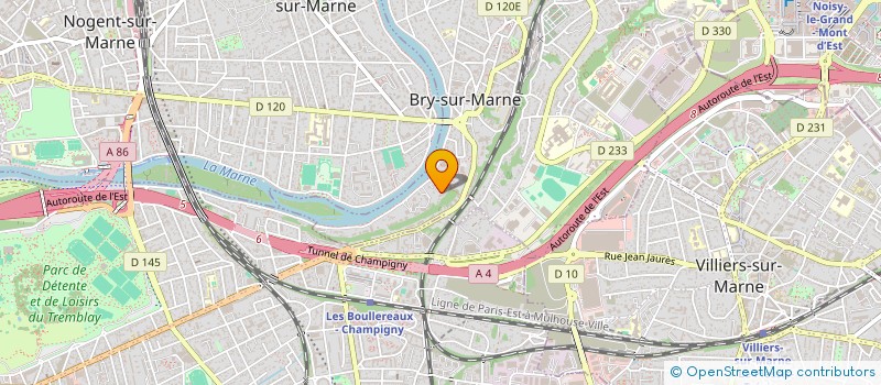 localisation de l'entreprise A LA MODE DE BRETAGNE à BRY-SUR-MARNE
