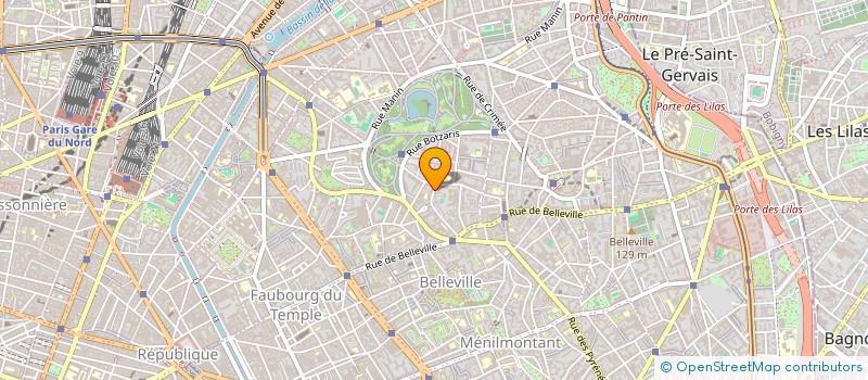 localisation de l'entreprise A LA MODE DE PARIS à PARIS