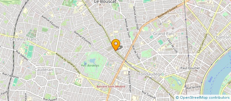 localisation de l'entreprise A LA PAGE à LE BOUSCAT