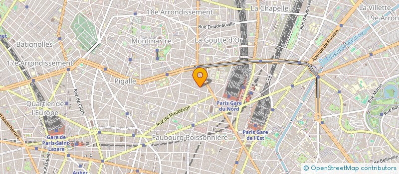 localisation de l'entreprise A LA PAGE  PARIS