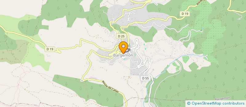 localisation de l'entreprise A LA PAPERASSERIE  BARGEMON