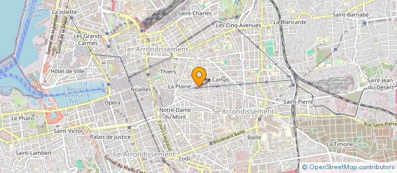 localisation de l'entreprise A LA PAUZ'BIO à MARSEILLE