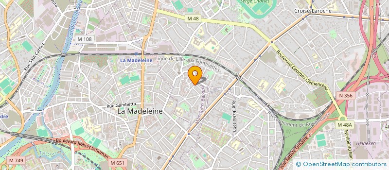 localisation de l'entreprise A LA PENSEE  MARCQ-EN-BARUL