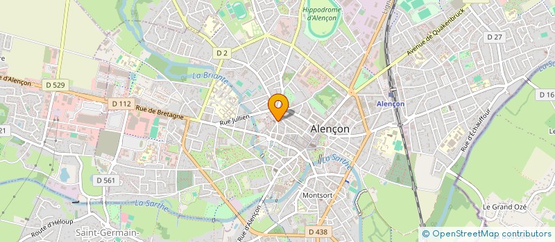 localisation de l'entreprise A LA PIMPRENELLE à ALENCON
